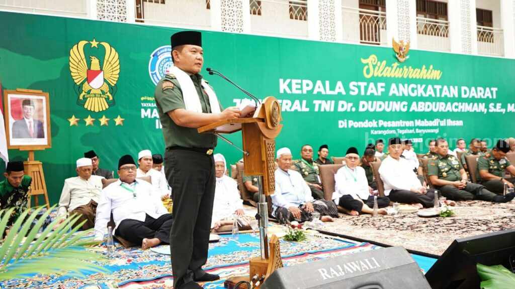 Kepala Staf TNI Angkatan Darat (KASAD) Dudung Abdurachman