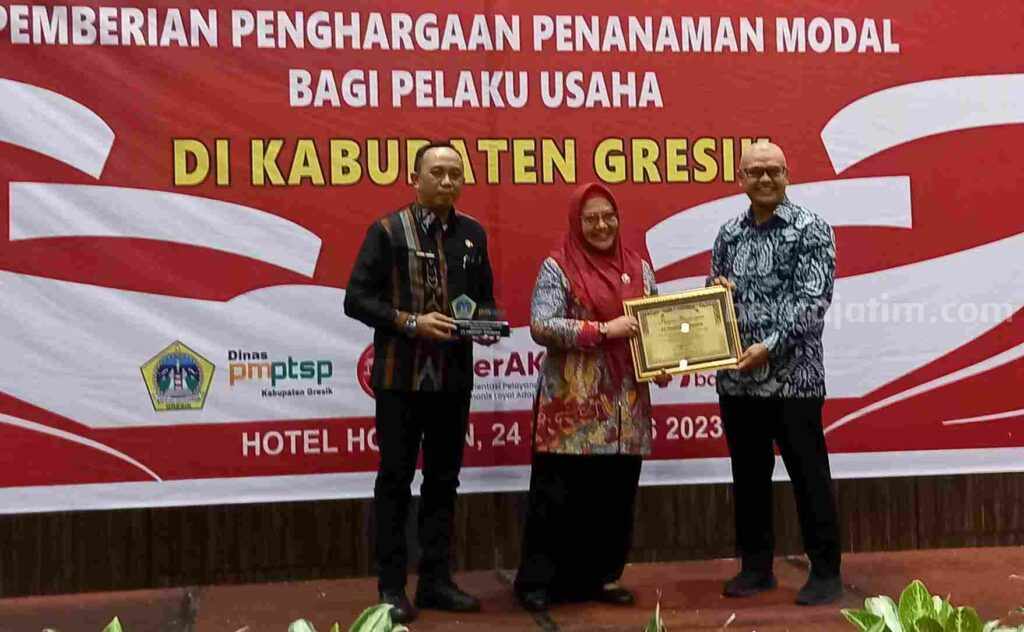 Realisasikan Investasi di Gresik, Freeport Indonesia Diganjar Penghargaan Freeport Indonesia