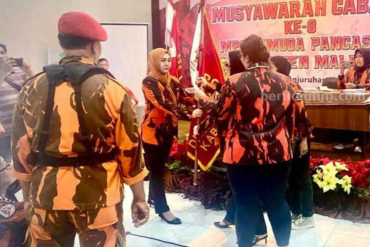 Rendyta Witrayani Setyawan, terpilih sebagai Ketua Srikandi Pemuda Pancasila (PP) Kabupaten Malang masa Bhakti 2023-2027.