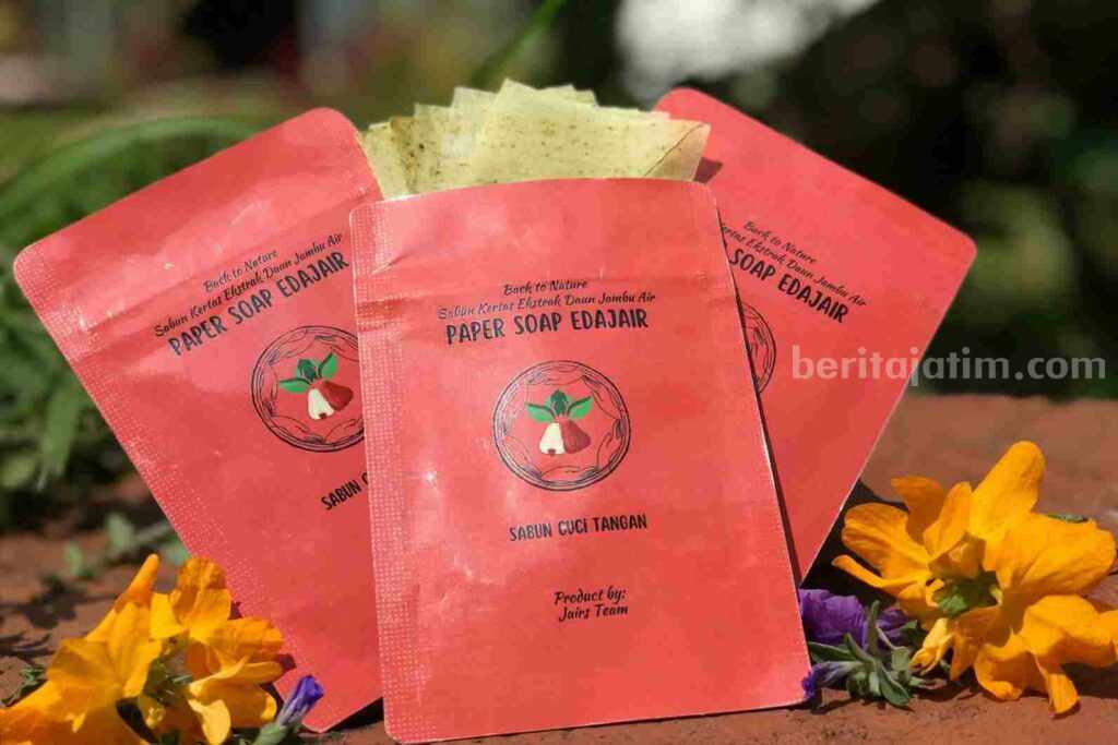Mahasiswa UMM Malang Kreasikan Ekstrak Daun Jambu Air Jadi Sabun Tangan