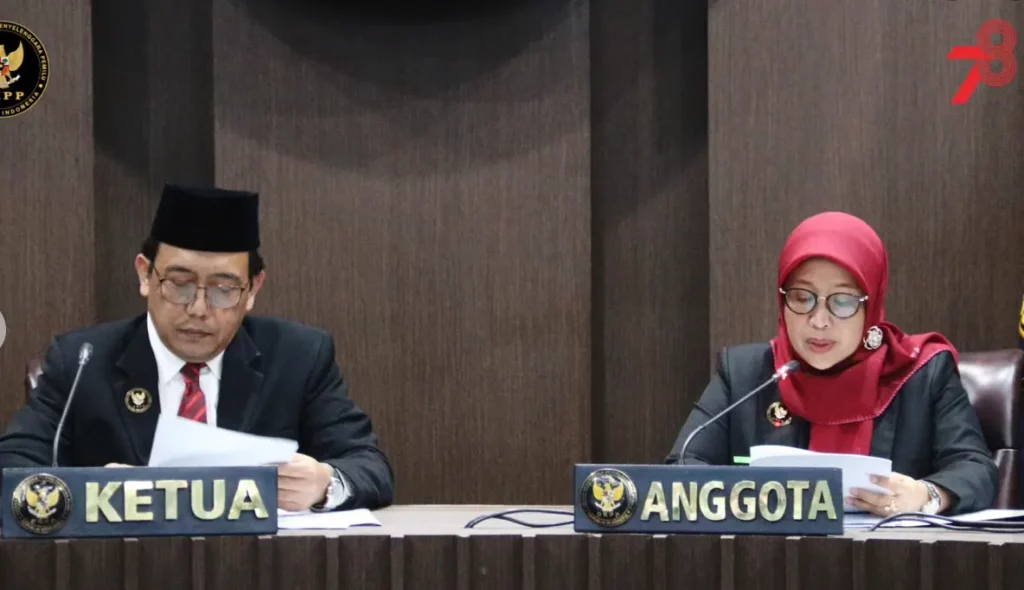 Tidak Profesional, DKPP Beri Peringatan Keras KPU Bondowoso DKPP RI