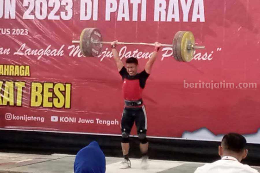 Muhammad Yasin, Lifter Blora Berjaya dengan 6 Emas di Porprov Jawa Tengah 2023 Muhammad Yasin, Lifter Blora Berjaya dengan 6 Emas di Porprov Jawa Tengah 2023. (Dinkominfo)