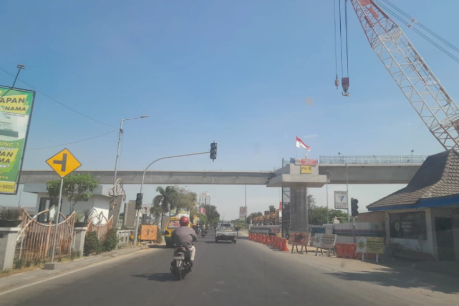 Pemasangan Girder