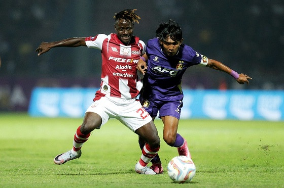 Persik Kediri selalu mendapatkan poin dalam tiga pertandingan terakhirnya di Liga 1. (Foto: PT LIB)
