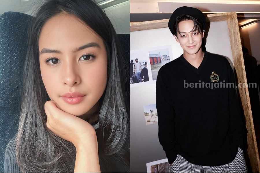 Potret Maudy Ayunda dan Kim Bum. (Sumber foto: Instagram/@maudyayunda @k.kbeom)