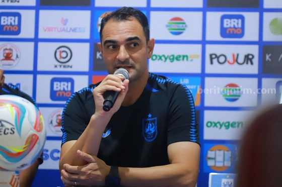 Jelang Lawan Arema, PSIS Poles Penyelesaian Akhir Pelatih PSIS Gilbert Agius menginginkan timnya tampil lebih baik saat menjamu Arema pada Rabu (9/8/2023) mendatang. (Foto: PT LB)