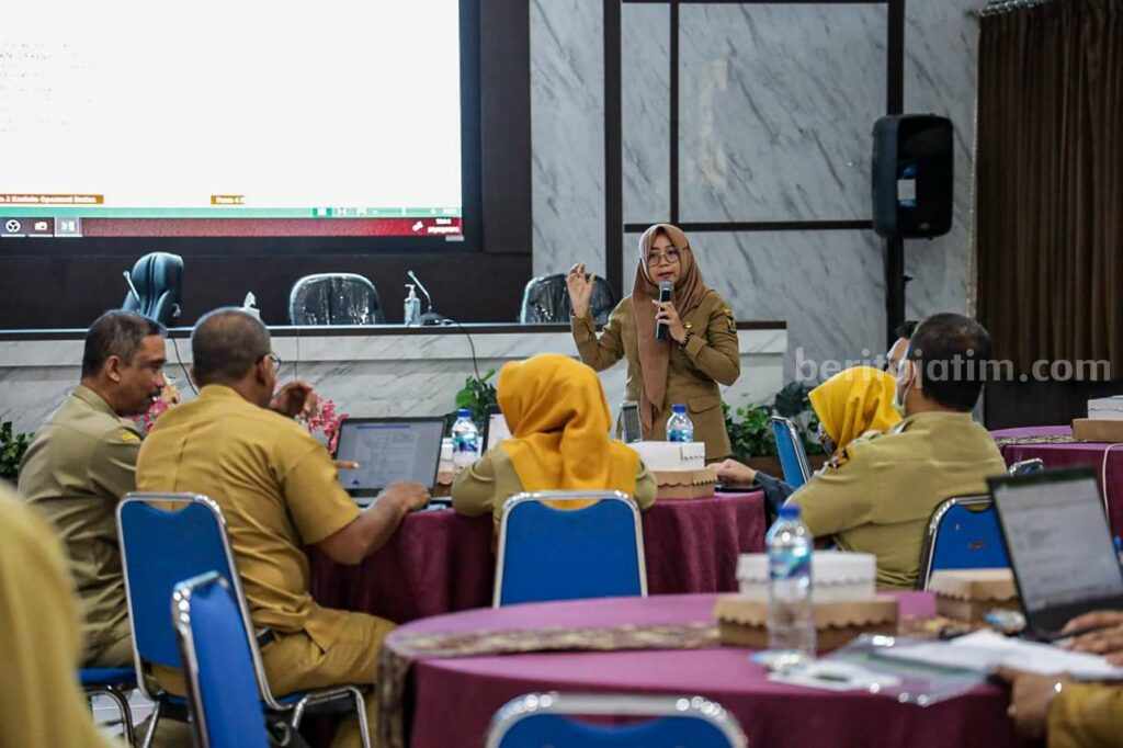 Inspektorat Kota Kediri Dampingi OPD Susun Register Resiko Kota Kediri