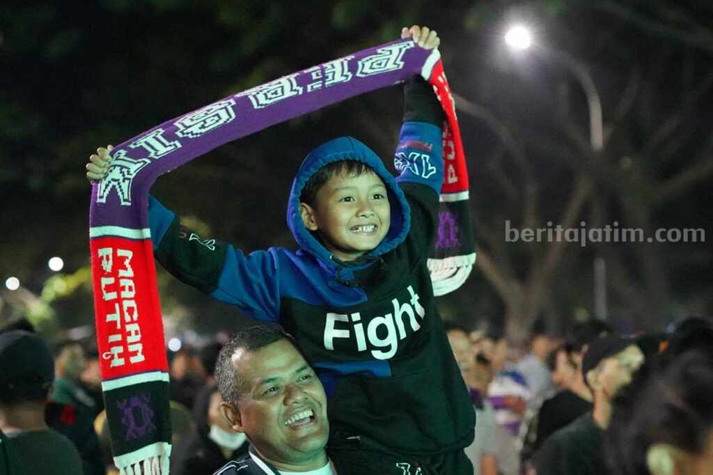 Kembali Nobar Persik, Mas Dhito : Mental Kalian Luar Biasa