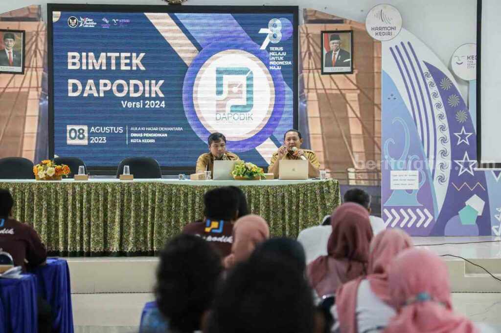Dindik Kota Kediri Kenalkan Dapodik Versi 2024, Ini Bedaanya Dindik Kota Kediri