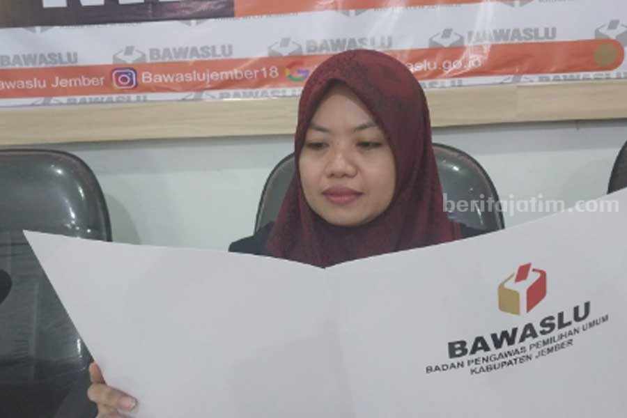 Komisioner Bawaslu Jember.