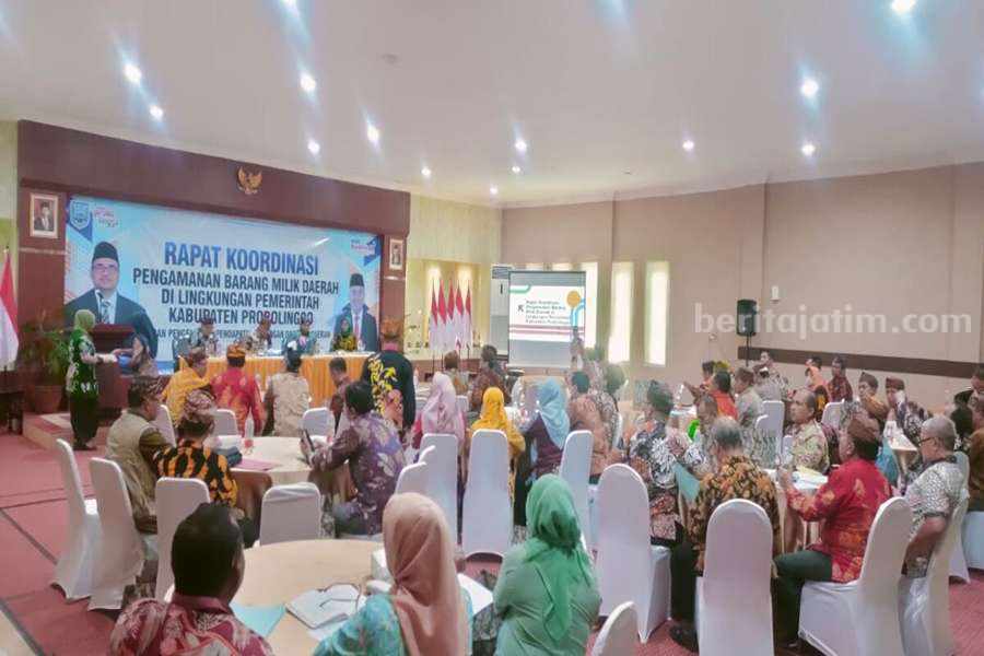 Rapat koordinasi BPPKAD Kabupaten Probolinggo.