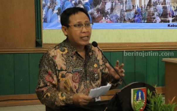Ahmad Jazuli saat masih menjabat sebagai Sekdakab Jombang tahun 2019
