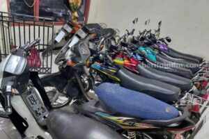 50 Sepeda Motor Dinas Pemkab Sampang Bakal Dilelang lelang sepeda motor