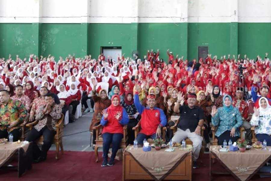 Acara Harganas ke-30 di Kabupaten Nganjuk.