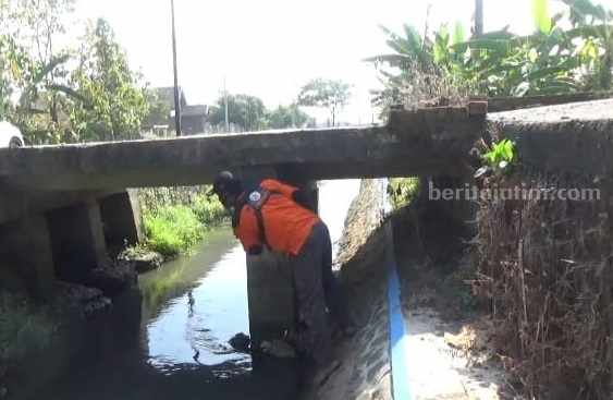 Relawan di Jombang Sisir Sungai Cari Kepala Korban Mutilasi Anggota Relawan Semar Kabupaten Jombang menyisir sungai untuk mencari kepala korban di Sungai Japanan, Sabtu (5/8/2023)