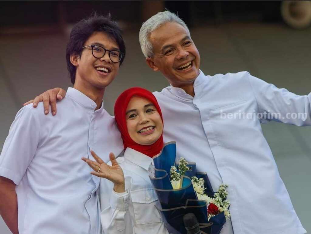Muhammad Zinedine Alam Ganjar, putra semata wayang Bakal Calon Presiden 2024 Ganjar Pranowo.