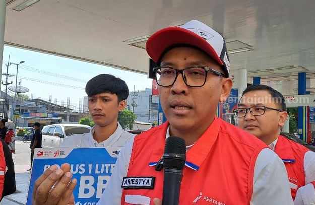 Uji Coba Pertamax Green 95 Akan Diperluas Hingga ke Malang Executive General Manager Pertamina Patra Niaga Regional Jatimbalinus, Dwi Puja Ariestya.
