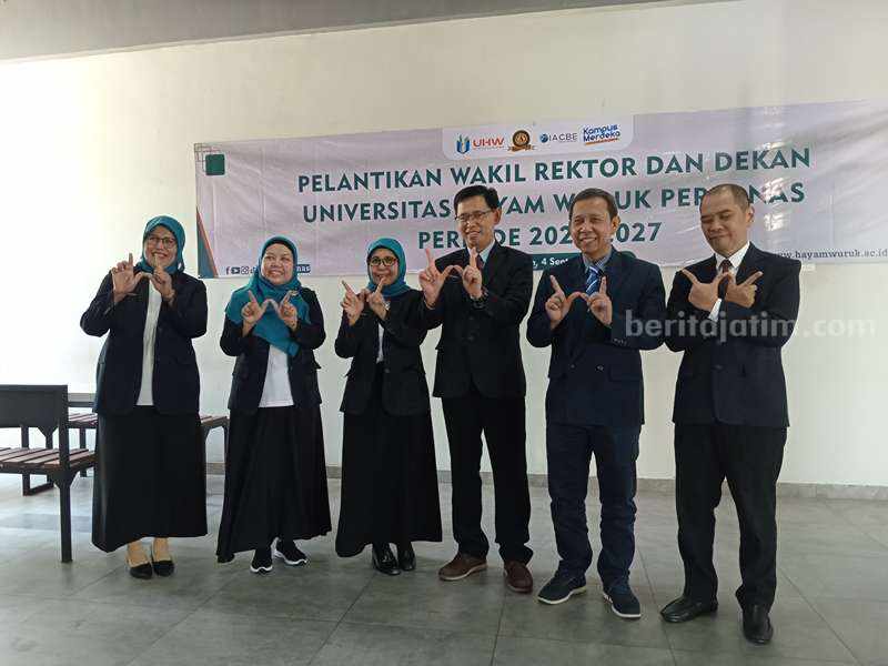 Pelantikan Pimpinan UHW Perbanas Periode 2023-2027