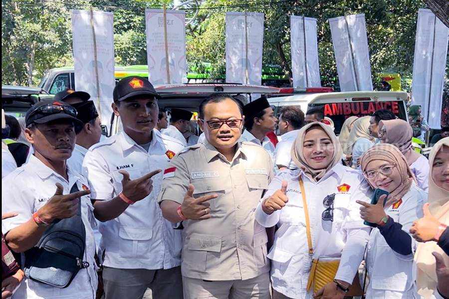 Bacaleg Gerindra Dukung Penuh Konsolidasi Akbar PBB untuk Prabowo Presiden 2024 Bacaleg DPC Partai Gerindra Sidoarjo Andri Chrystanto (ACT)
