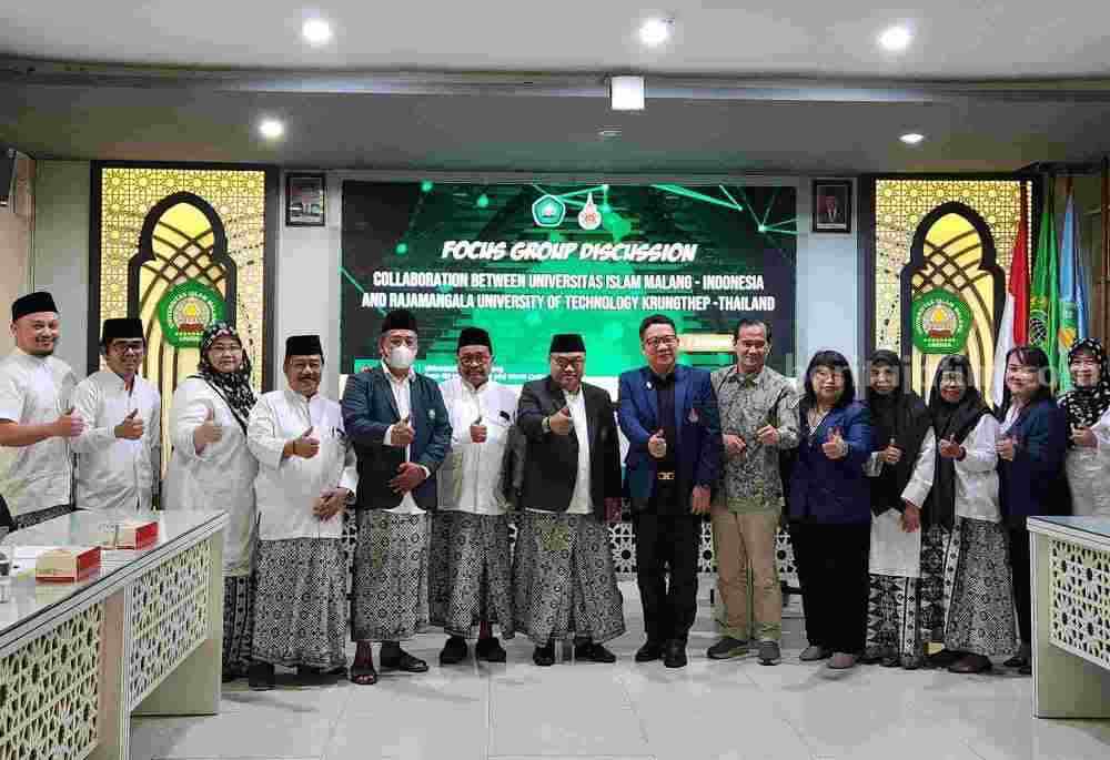 Rencanakan Berbagai Program, Universitas Rajamangala Thailand Terkesan dengan Kampus Unisma