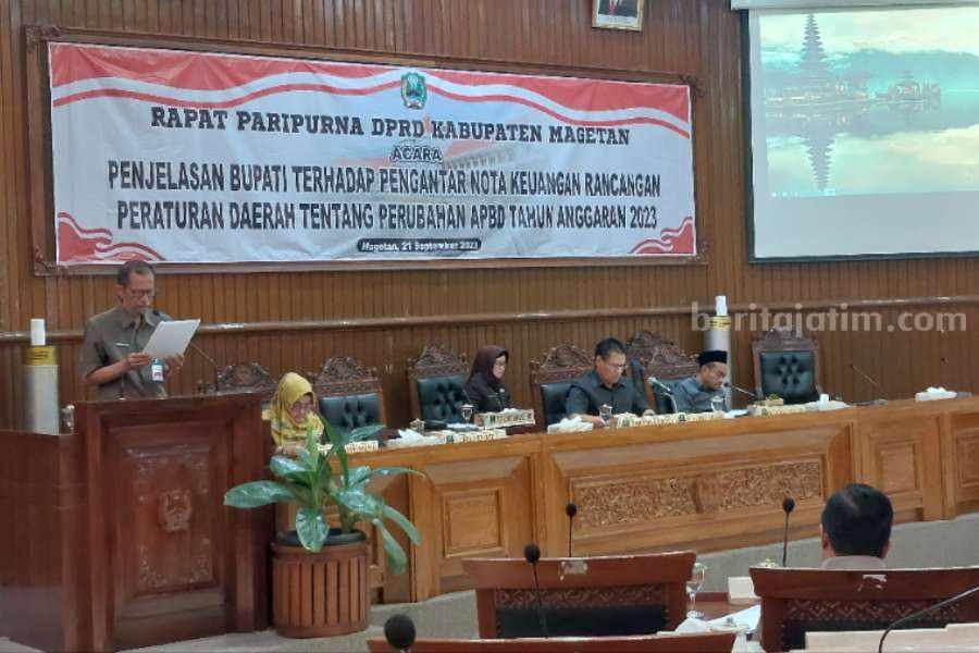 APBD-P 2023 Magetan: Belanja Pegawai Naik, Bansos Dipangkas Magetan