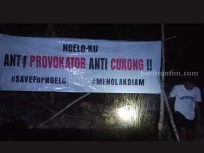 Warga Tolak Rencana Ground Breaking Bendungan Karangnongko