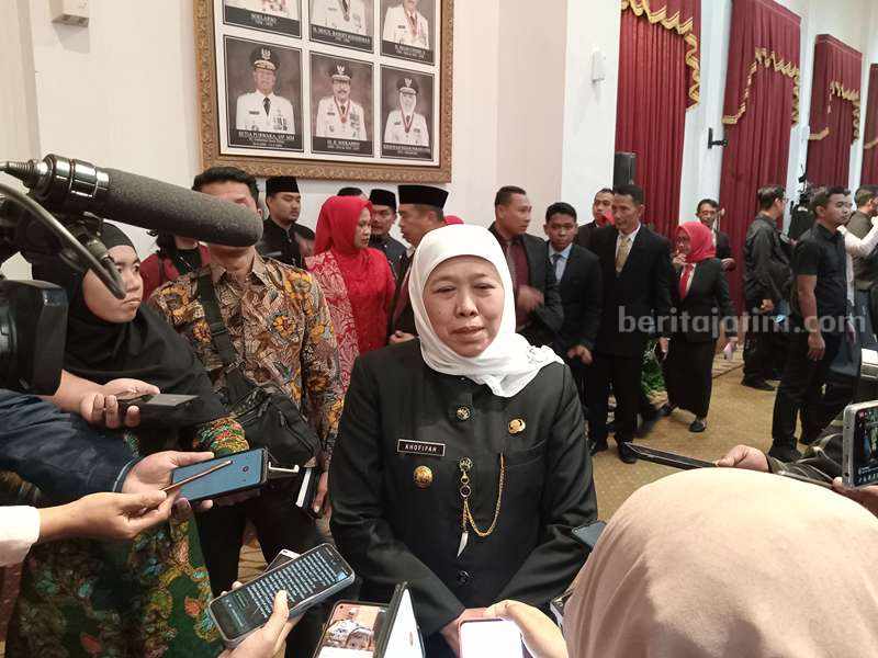 Khofifah: Jatim Batuk, Dropletnya Sampai Ibu Kota