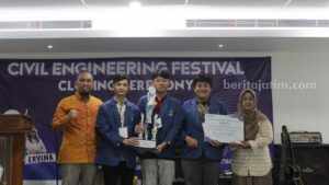 Tim Civil Conqueror ITS meraih Juara 1 pada National Paper Competition Civil Engineering Festival. Tim Civil Conqueror ITS meraih Juara 1 pada National Paper Competition Civil Engineering Festival.