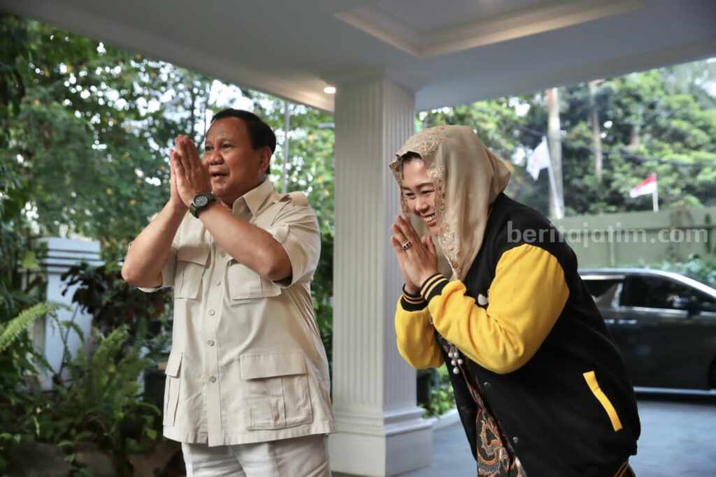 Yenny Wahid dan Prabowo Subianto