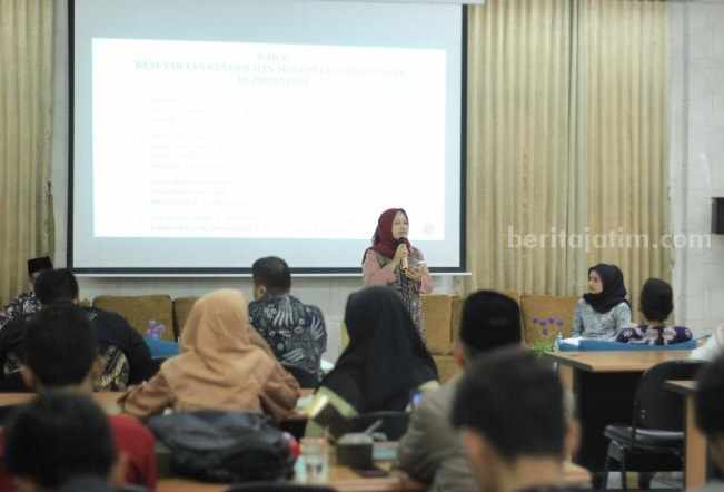 Acara beda buku Prof Umi Sumbulah di perpustakaan UIN Malang (Foto: Istimewa)