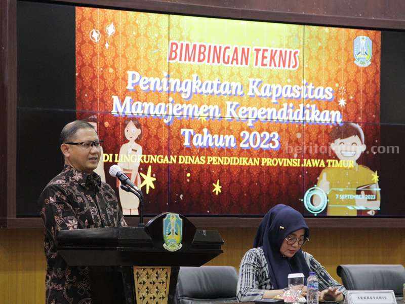 Bimtek Peningkatan Kapasitas Manajemen Kependidikan.