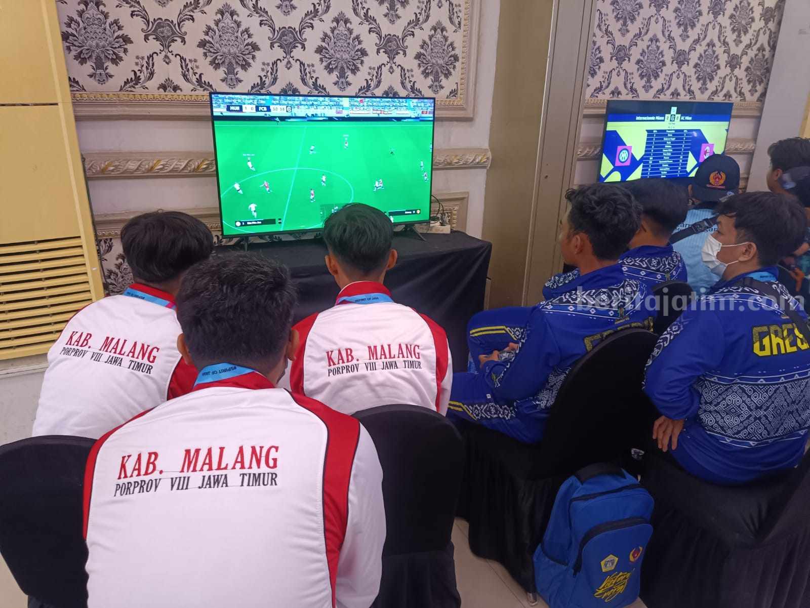 Atlet E-Sport Kabupaten Malang sukses meraih medali perunggu dalam Porprov Jatim Ke-VIII Tahun 2023, Senin(11/9/2023).