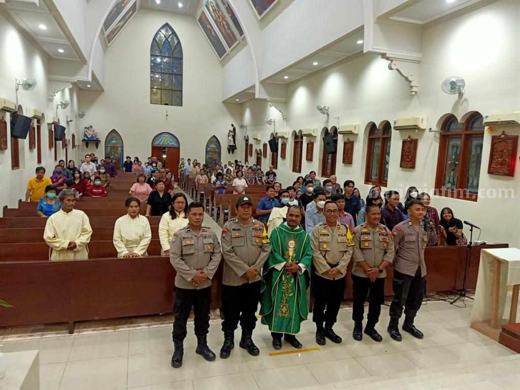 Wakapolres sumenep kunjungi jemaat gereja