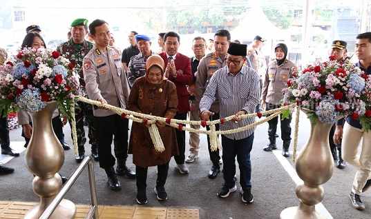 Gedung baru dan Kantor Pelayanan Terpadu Polresta Malang Kota Diresmikan. (Humas Polresta Malang Kota)