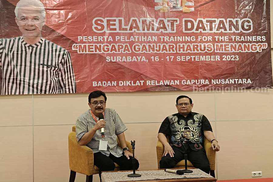 Ketua Umum Relawan Gapura Nusantara, Laksamana Muda (Purn) Agus Setiadji