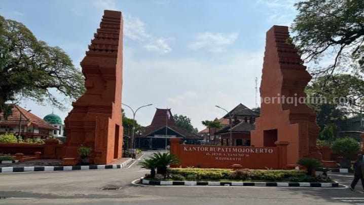 Kantor Bupati Mojokerto di Jalan A Yani Kota Mojokerto. [Foto : ist]