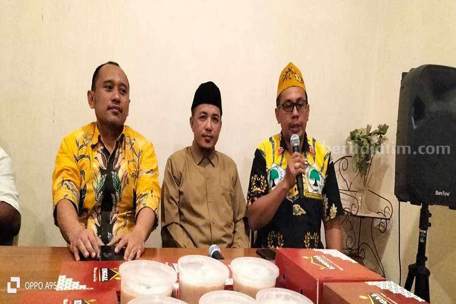 Jelang Putusan Vonis Sahat, Golkar Jatim Gelar Doa Bersama Sejumlah Pengurus Golkar Jatim melakukan doa bersama