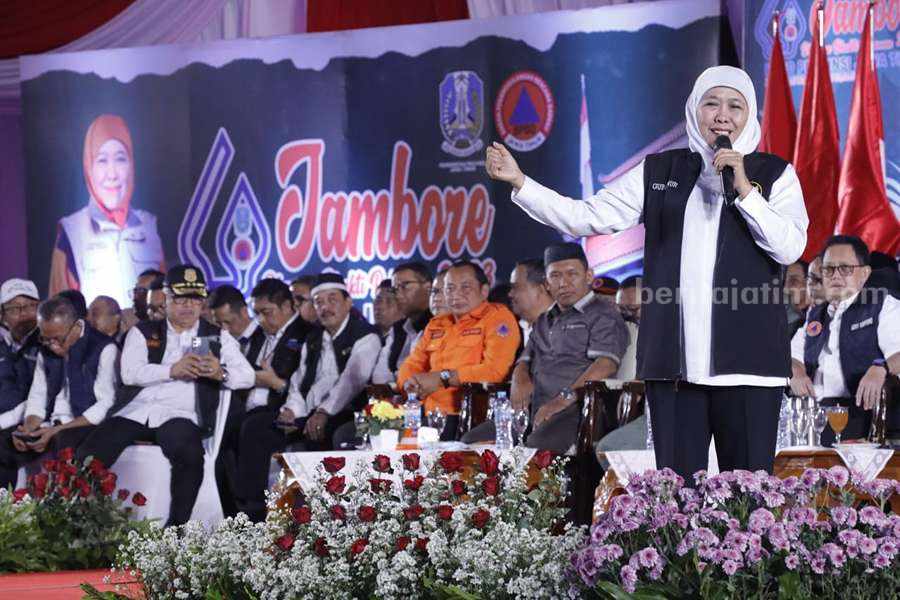 Jambore Relawan se-Jatim oleh BPBD Jatim