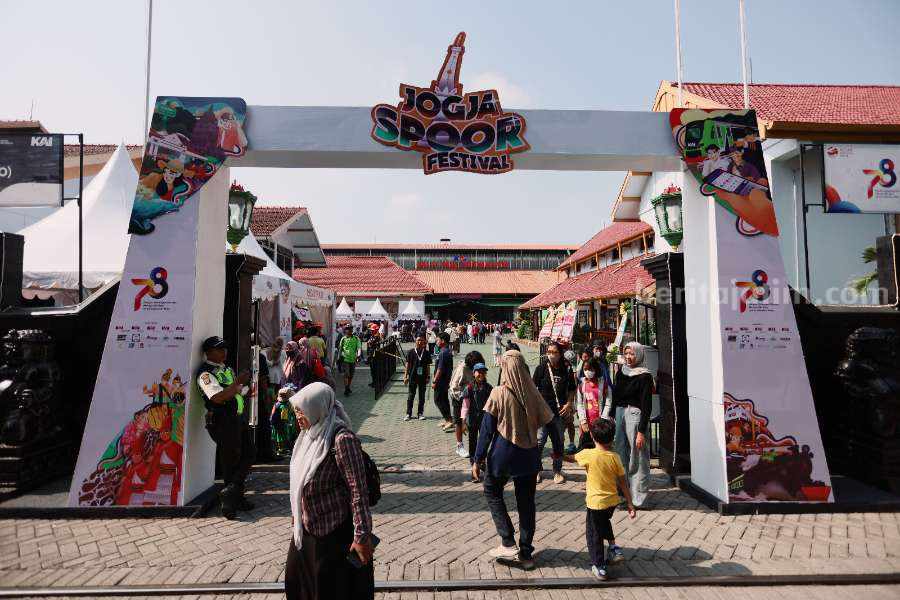 Suasana Jogja Spoor Festival 2023. (Foto: Dokumen KAI Daop 6)