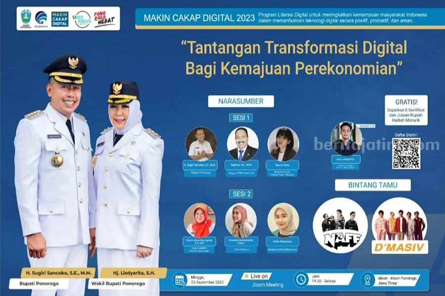 Festival Literasi Digital di Ponorogo. (Foto/Istimewa)