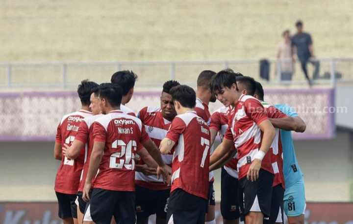 Mauricio Souza Nilai Madura United Selalu Kerja Keras Raih Hasil Maksimal