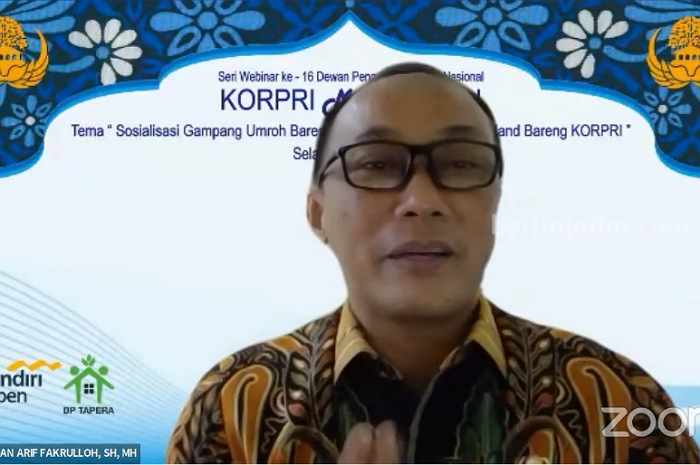 ASN Pemkot Kediri Ikuti Webinar-28 KORPRI Menyapa ASN