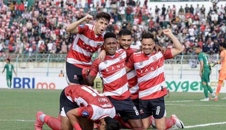 Trio Brasil Sukses Bawa Madura United Amankan Poin dari Persebaya