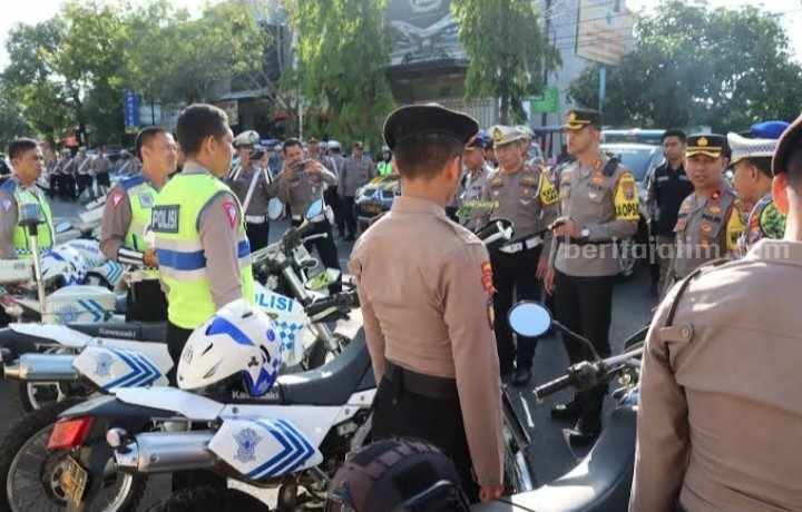 Ribuan Pengendara Terjaring Operasi Zebra Semeru 2023 di Pamekasan