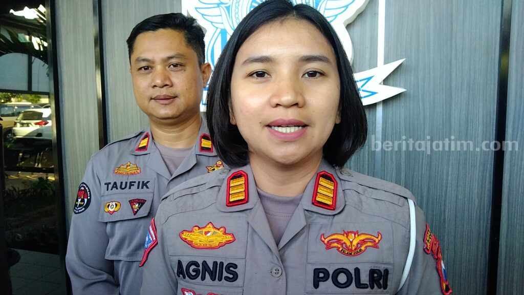 Kasatlantas Polres Malang AKP Agnis Juwita, Kamis (21/9/2023).