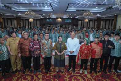 Hadiri Rakernas PAPDESI, Puan Tegaskan Komitmen DPR Soal Revisi UU Desa