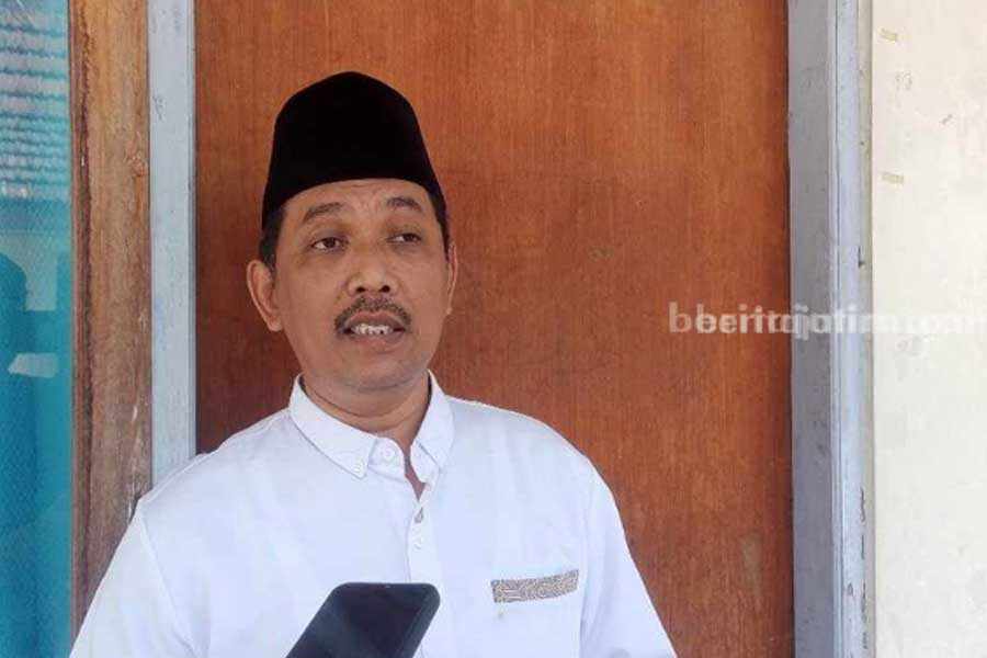 Ketua Komite Sekolah SMPN 1 Ponorogo Mulyani. (Foto/Endra Dwiono/Beritajatim.com)