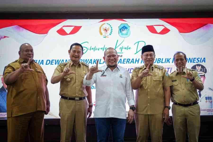 Ketua DPD: Perpanjangan Masa Jabatan Kades Sudah di Presiden LaNyalla di Lamongan