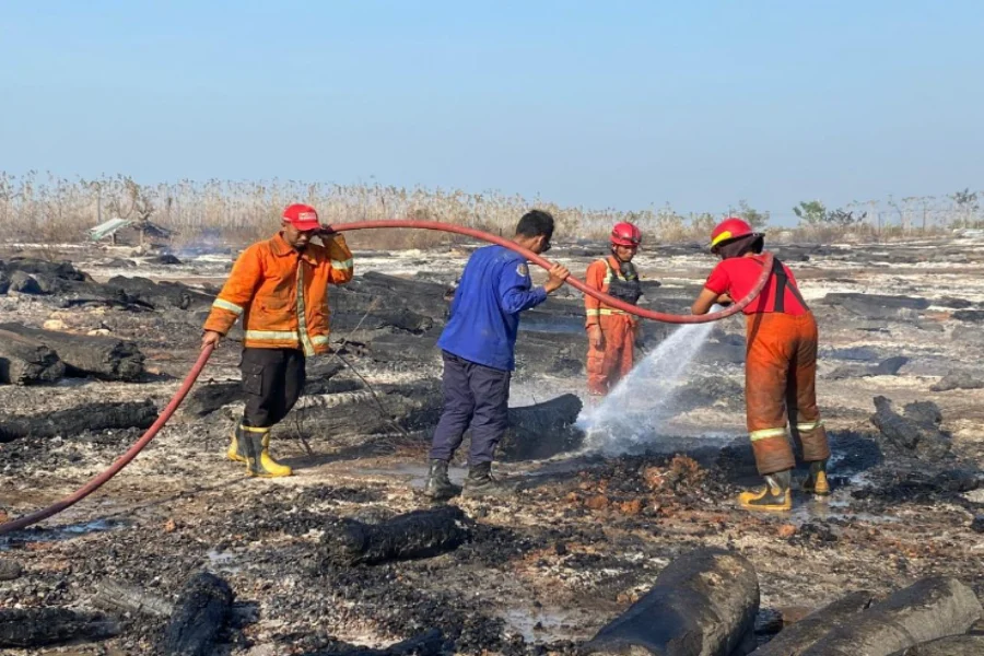 DPRD Jatim Desak Pertamina Usut Tuntas Penyebab Kebakaran di Lahan Kilang Minyak Tuban Lahan GRR Tuban