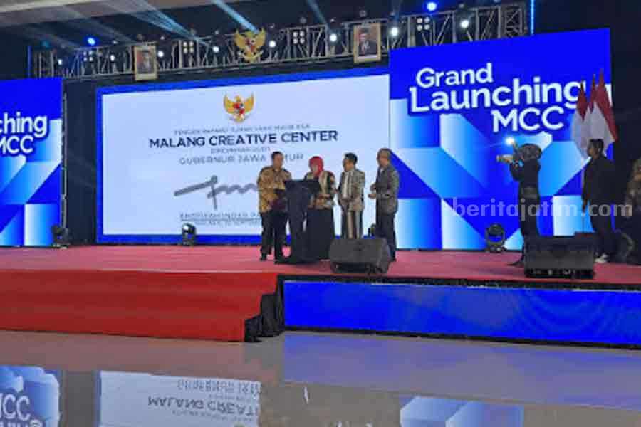 Launching Gedung Malang Creative Centre (MCC).